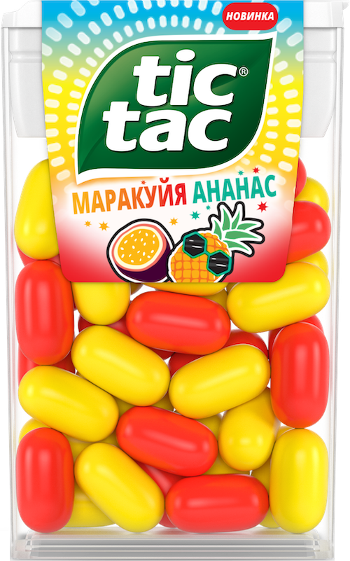 Tic Tac® Exotic Escape pack.